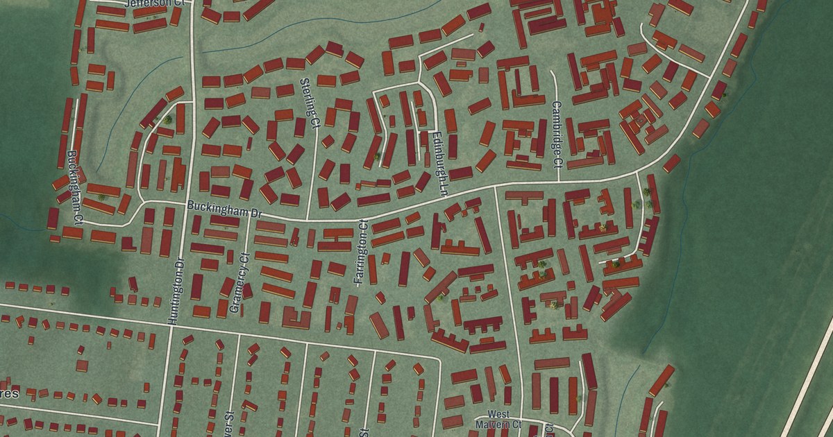 Map of Leisure Village, New Jersey in 2026