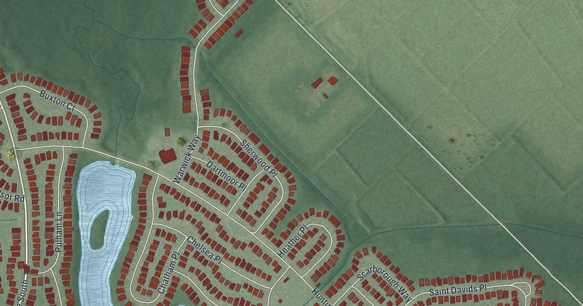 Map of Leisuretowne, New Jersey in 2026