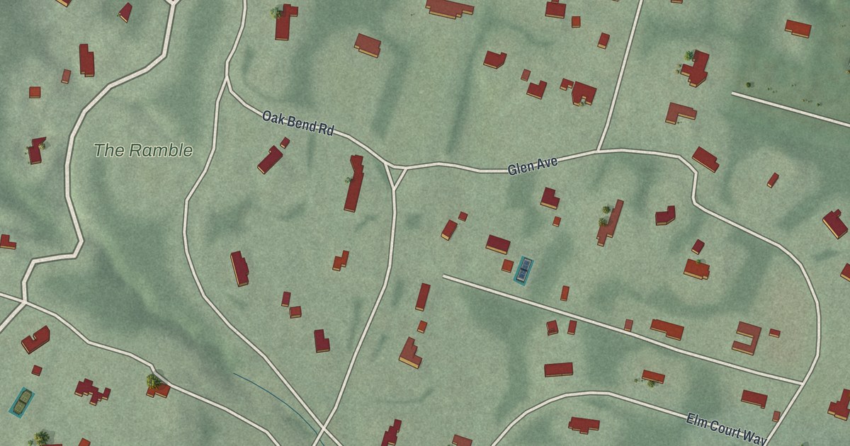 Map of Llewellyn Park, New Jersey in 2026