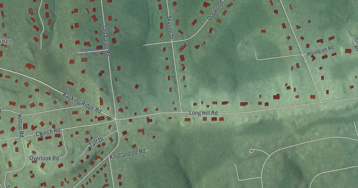 Map of Millington, New Jersey in 2026