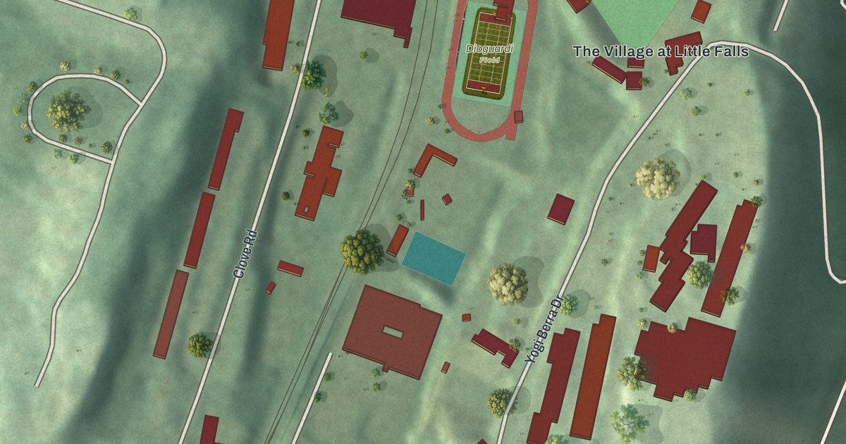 Map of Montclair State University, New Jersey in 2026