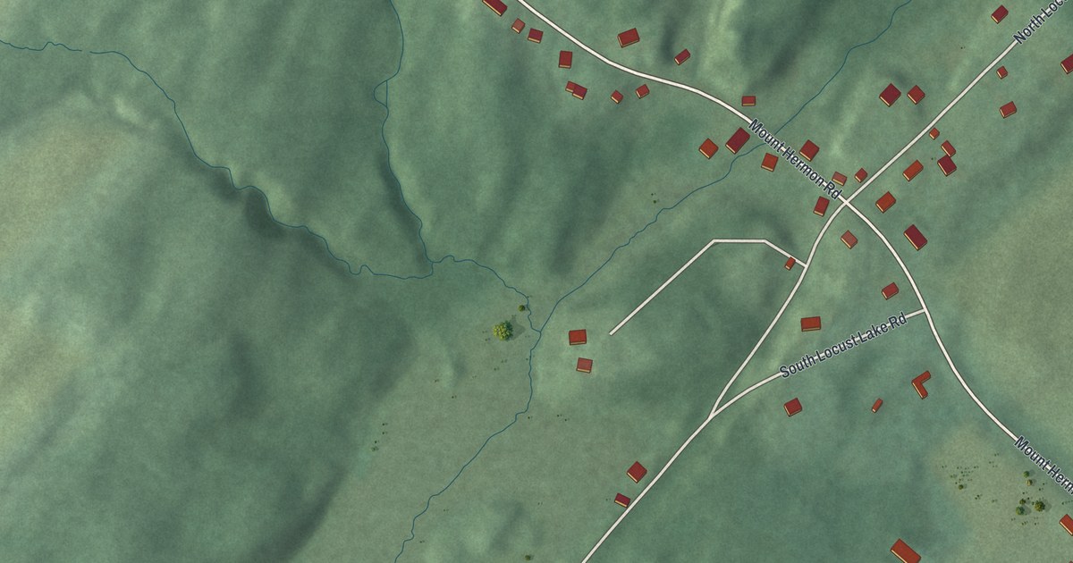 Map of Mount Hermon, New Jersey in 2026