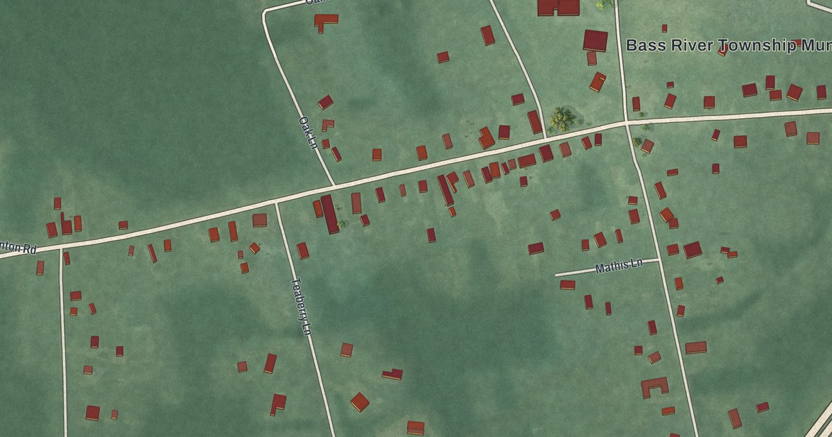 Map of New Gretna, New Jersey in 2026