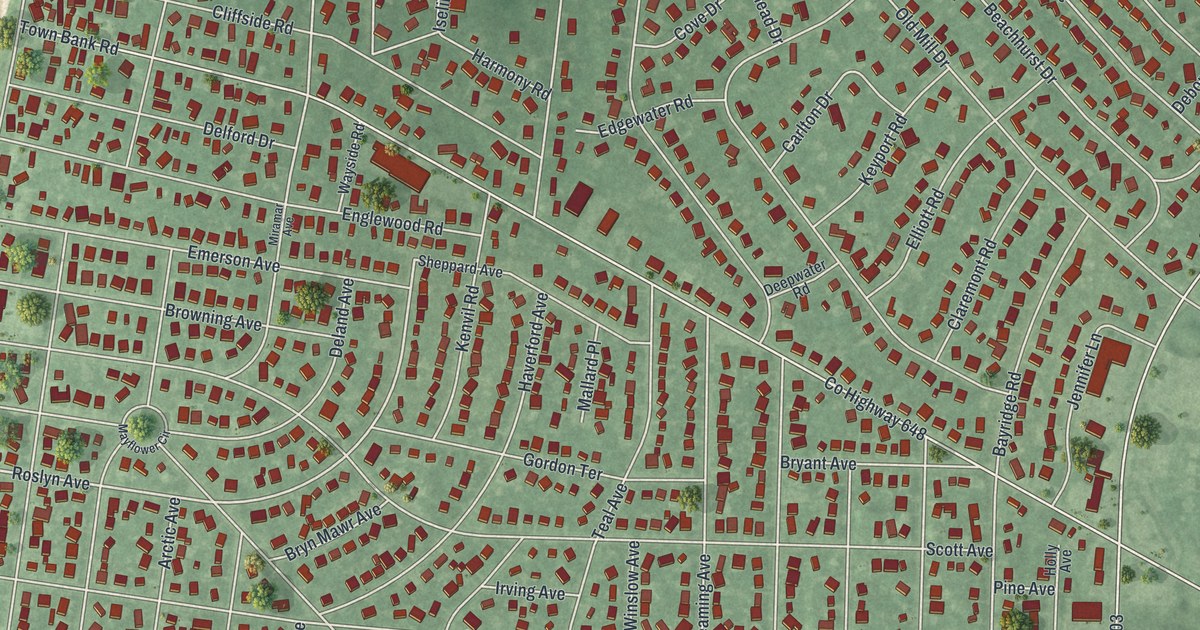 Map of North Cape May, New Jersey in 2026
