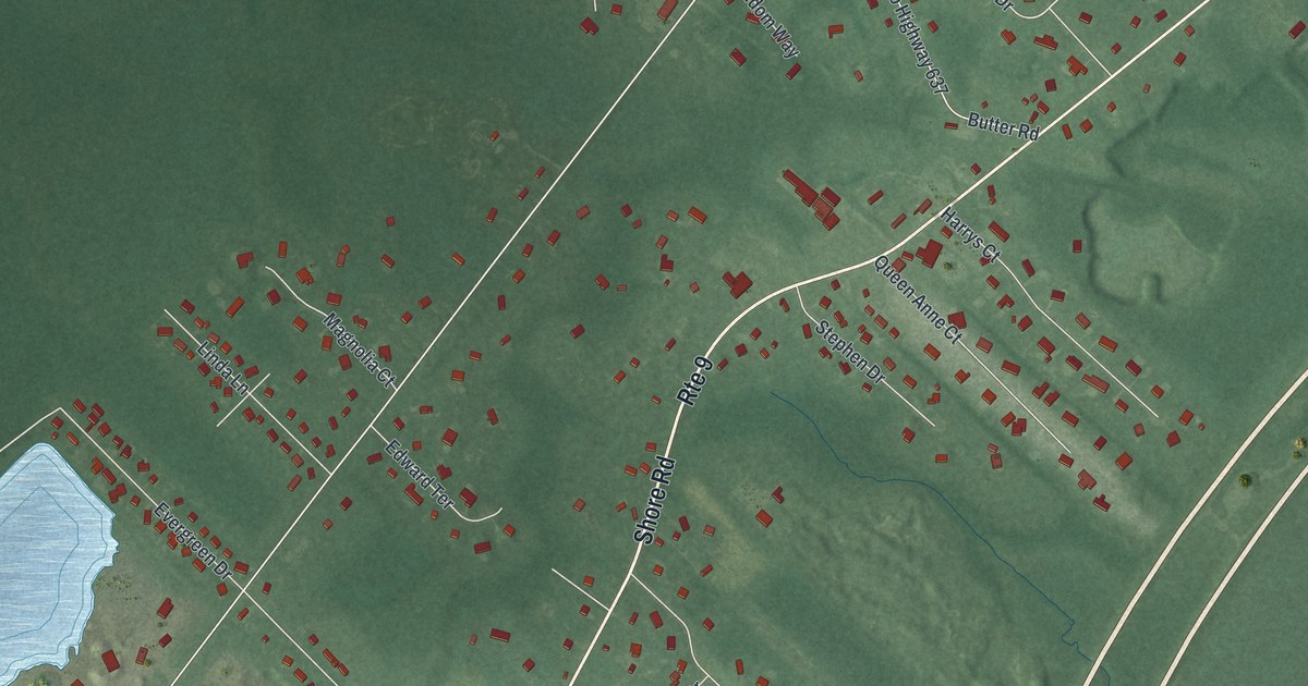 Map of Palermo, New Jersey in 2026