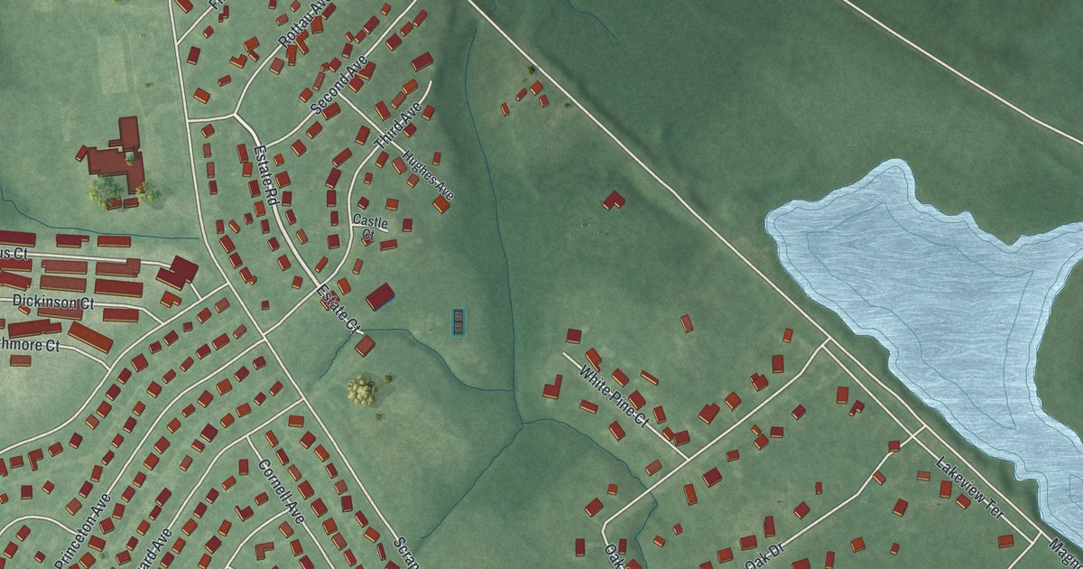Map of Pemberton Heights, New Jersey in 2026