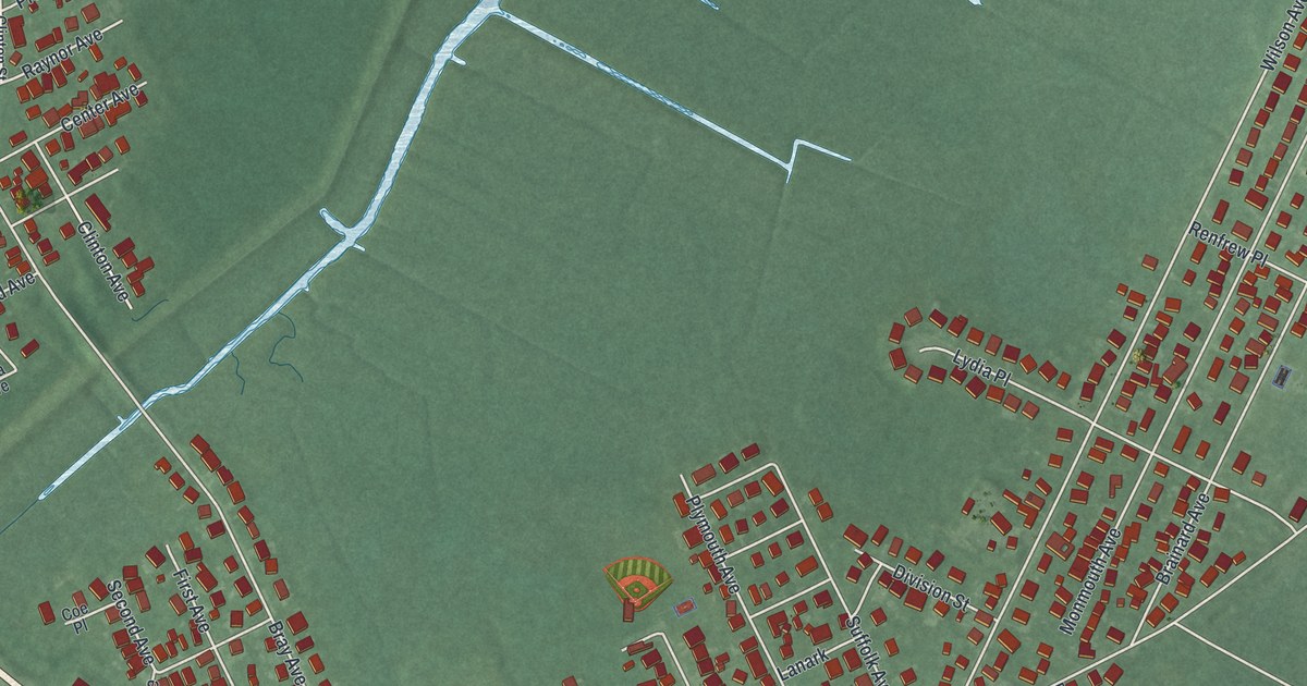 Map of Port Monmouth, New Jersey in 2026