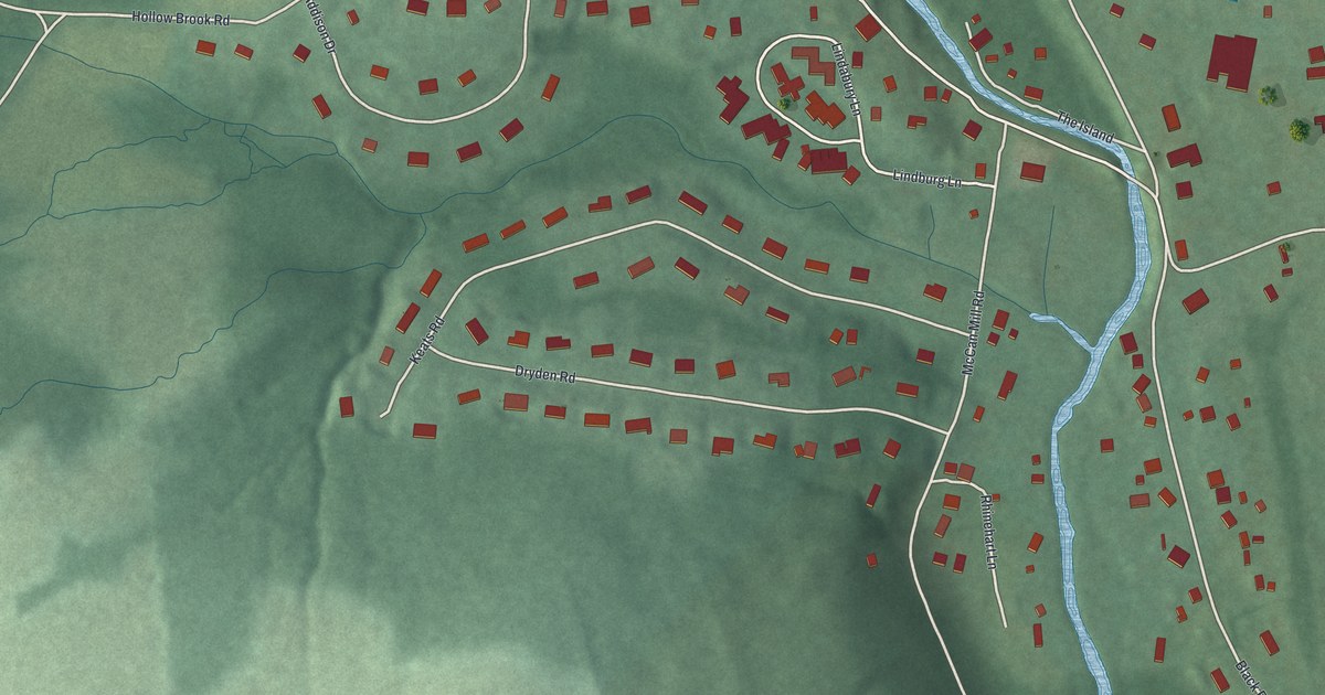 Map of Pottersville, New Jersey in 2026