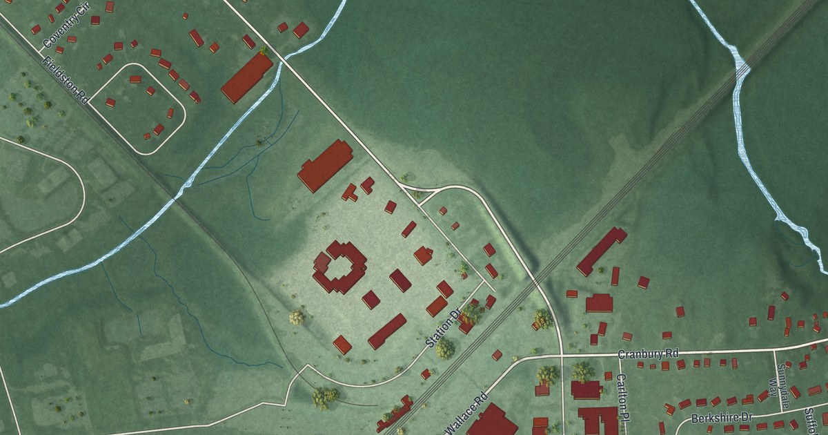 Map of Princeton Junction, New Jersey in 2026