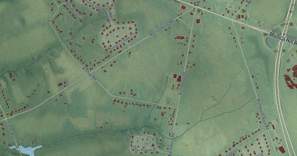 Map of Richwood, New Jersey in 2026