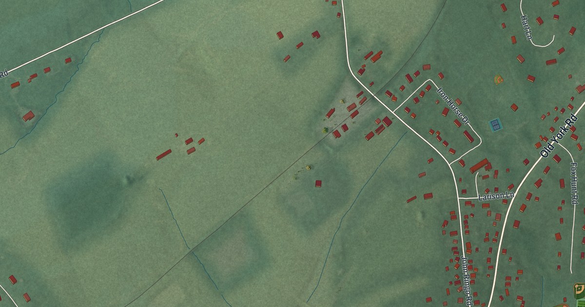 Map of Ringoes, New Jersey in 2026