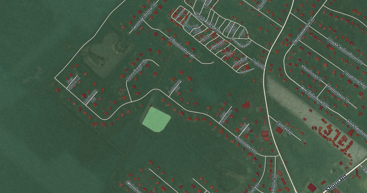 Map of Seaville, New Jersey in 2026