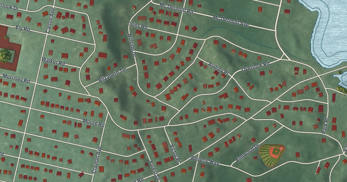 Map of Shark River Hills, New Jersey in 2026