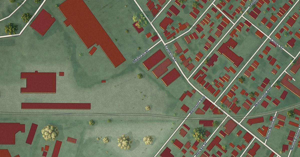 Map of Silver Lake, New Jersey in 2026