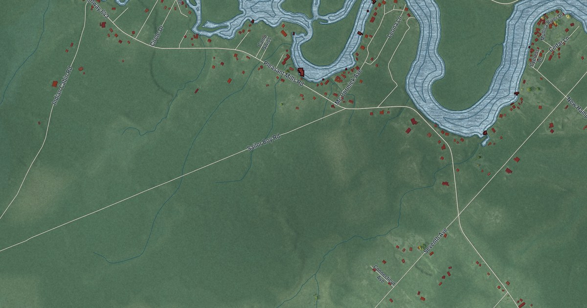 Map of Sweetwater, New Jersey in 2026