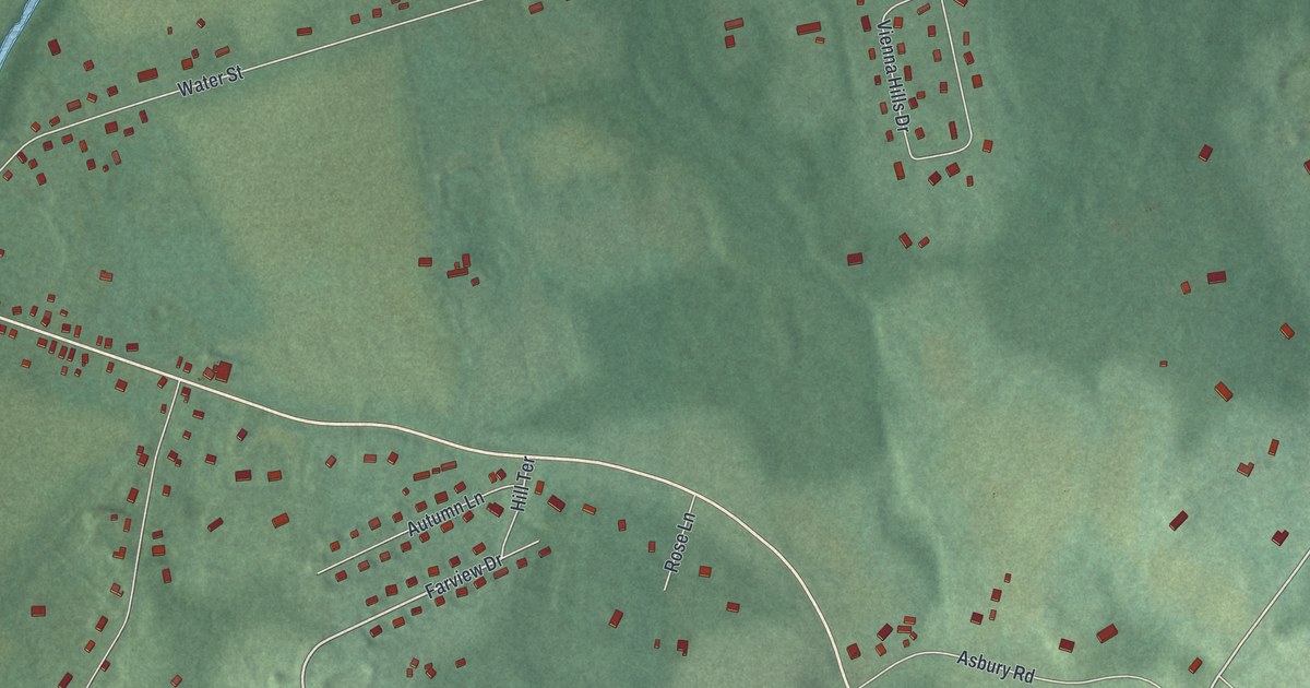 Map of Vienna, New Jersey in 2026