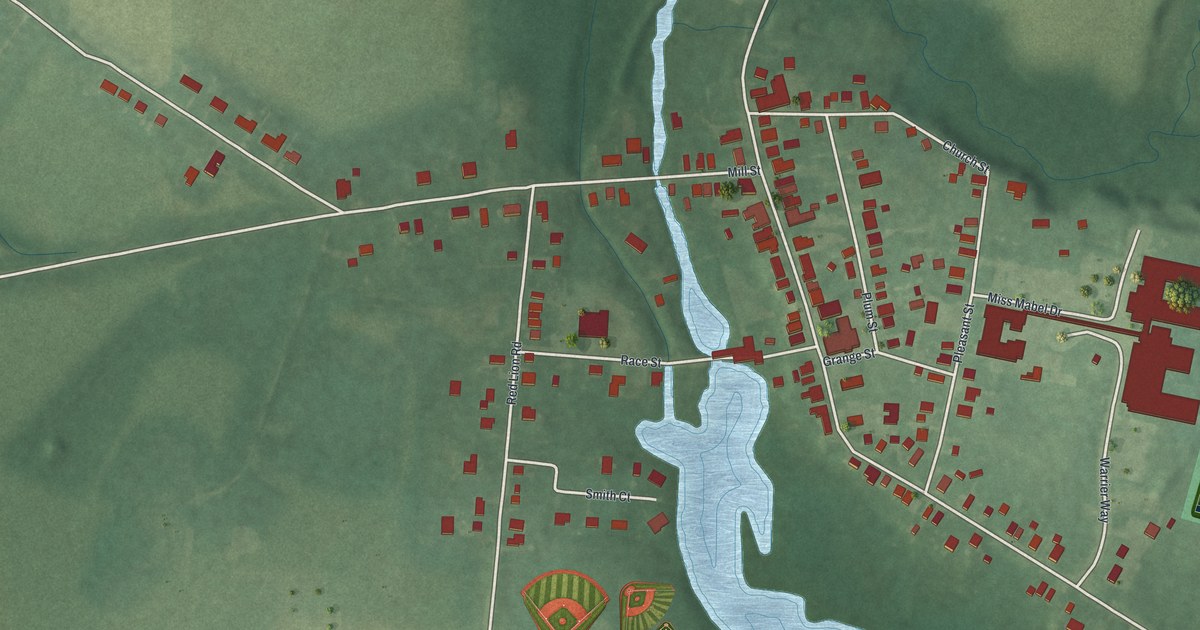 Map of Vincentown, New Jersey in 2026