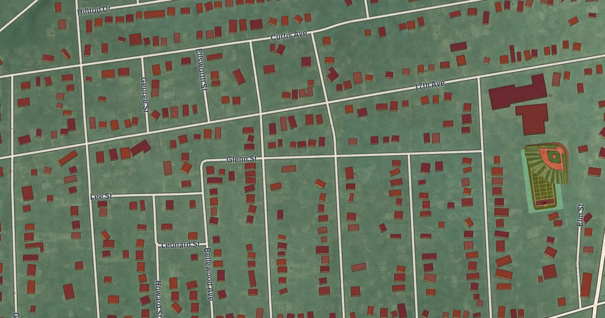 Map of West Belmar, New Jersey in 2026