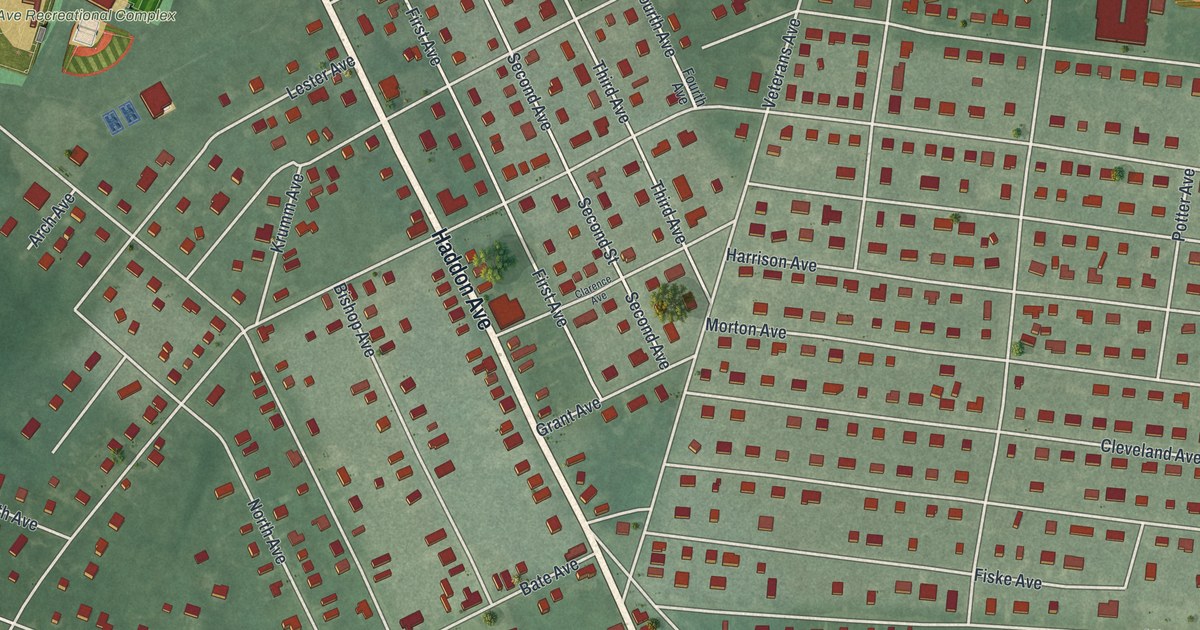 Map of West Berlin, New Jersey in 2026