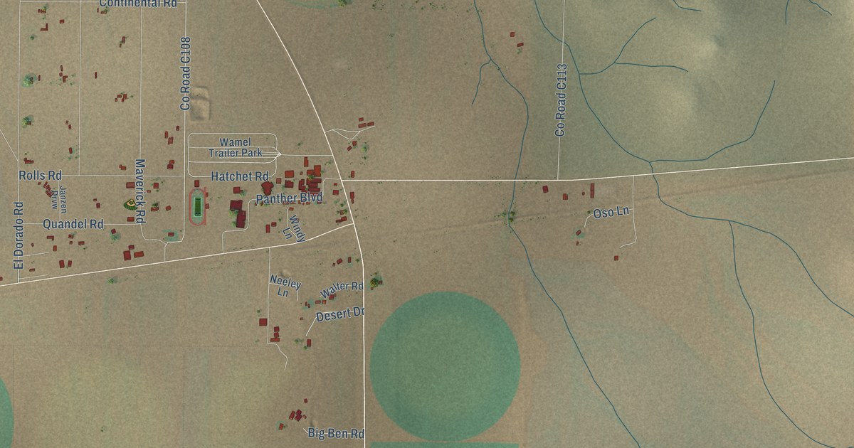 Map of Animas, New Mexico in 2026