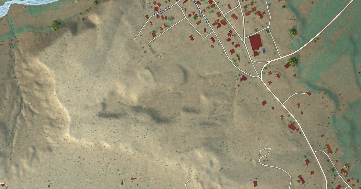 Map of Anton Chico, New Mexico in 2026
