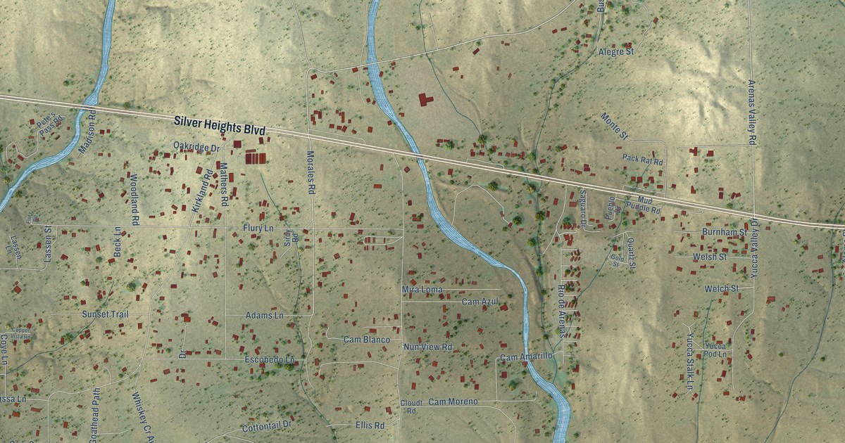 Map of Arenas Valley, New Mexico in 2026