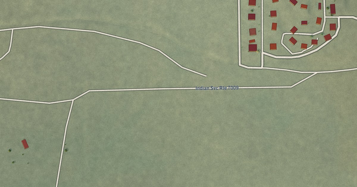 Map of Becenti, New Mexico in 2026