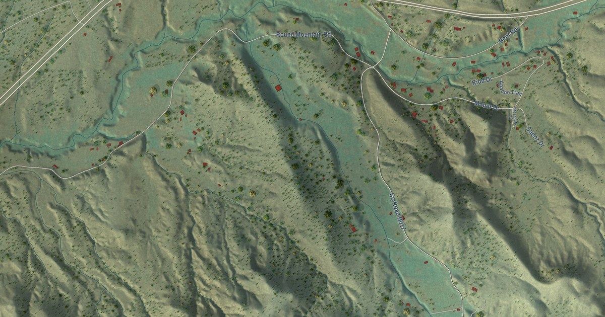Map of Bent, New Mexico in 2026