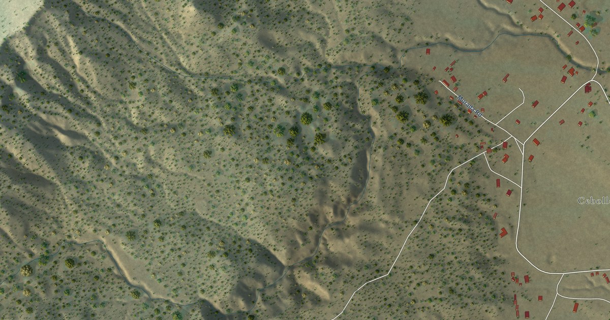 Map of Bibo, New Mexico in 2026