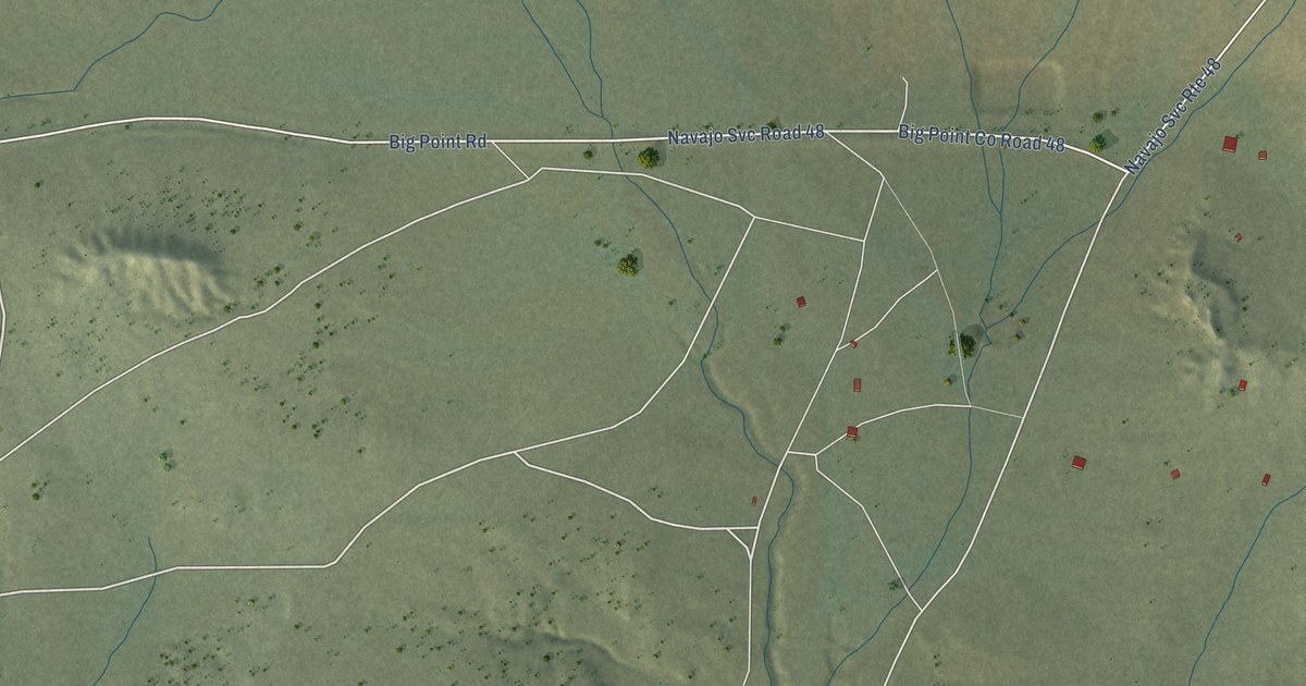 Map of Borrego Pass, New Mexico in 2026