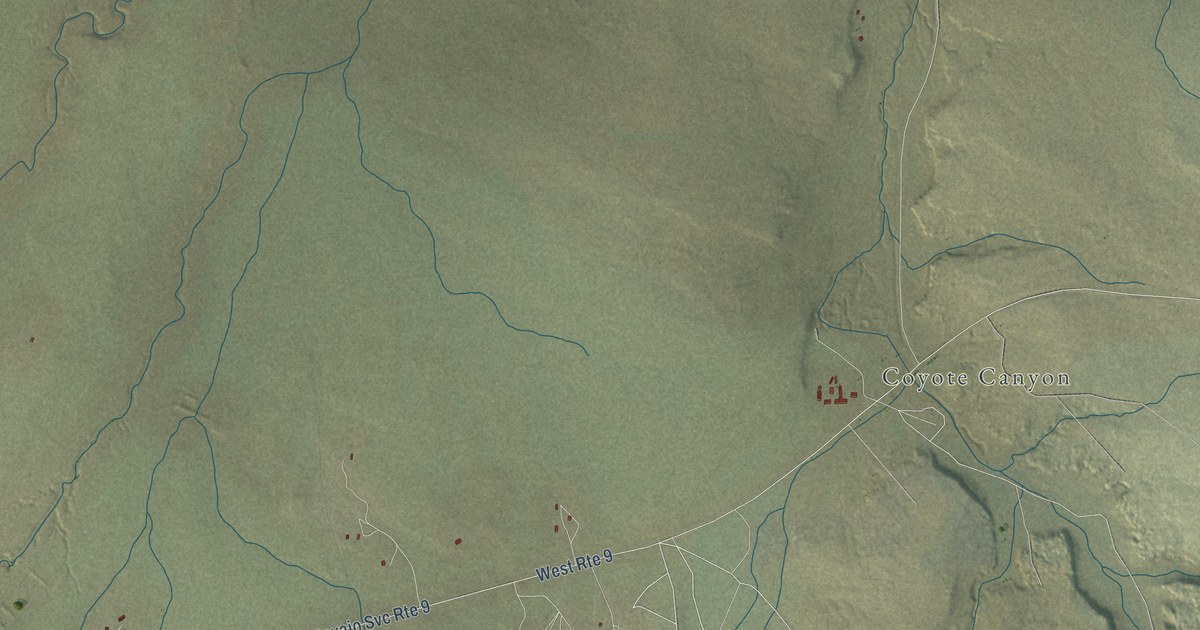 Map of Brimhall Nizhoni, New Mexico in 2026