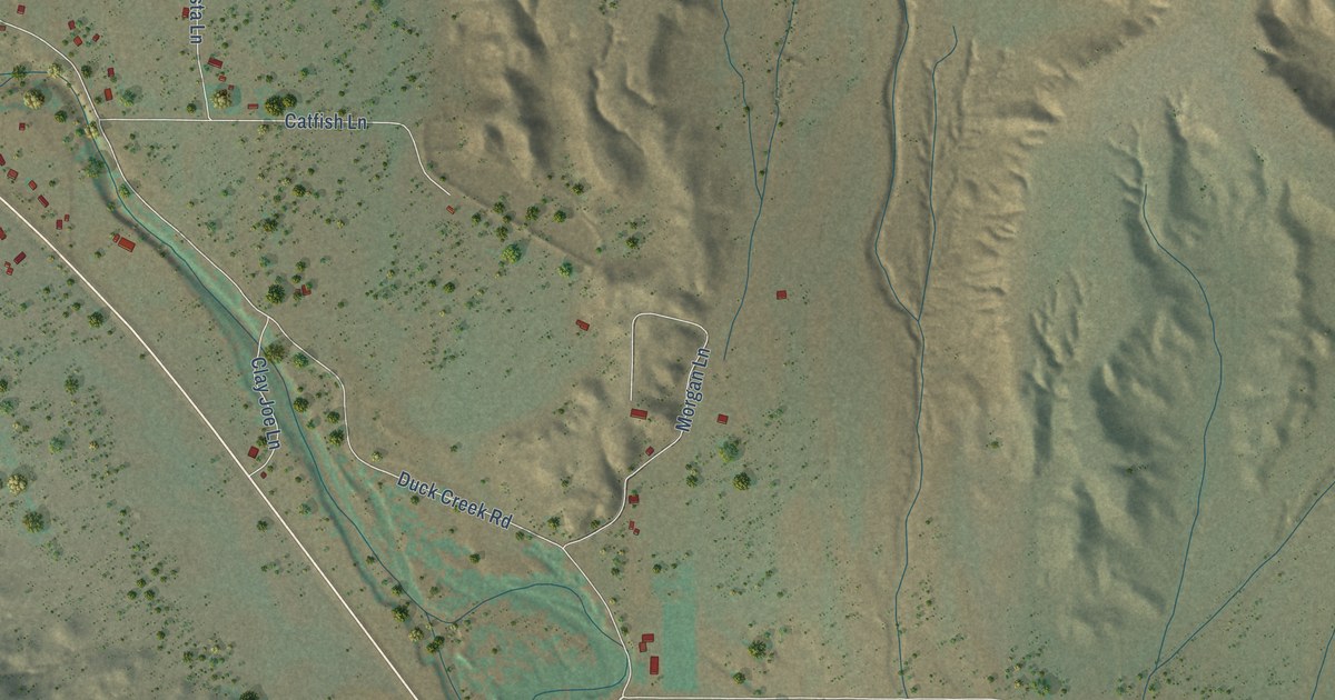 Map of Buckhorn, New Mexico in 2026