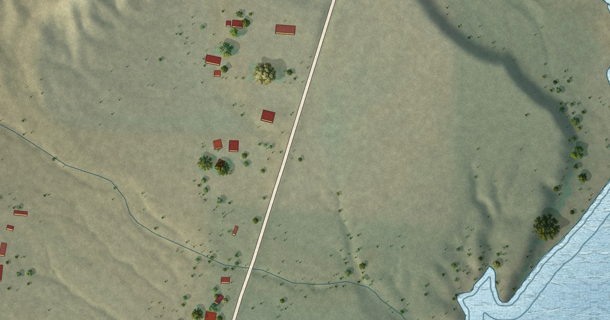 Map of Caballo, New Mexico in 2026