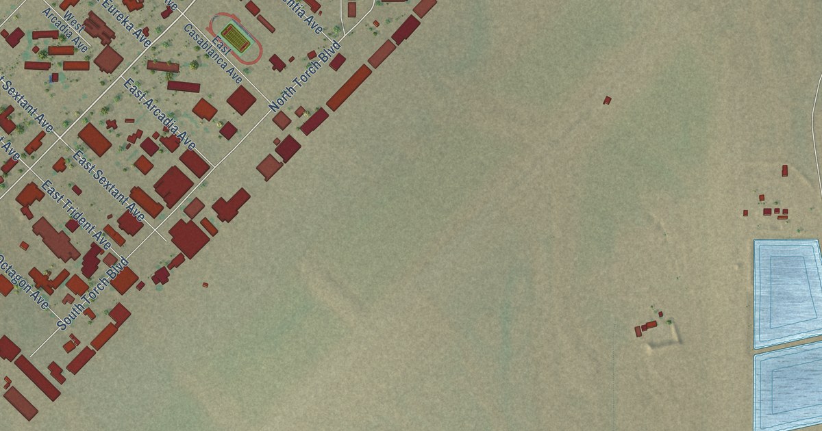 Map of Cannon AFB, New Mexico in 2026