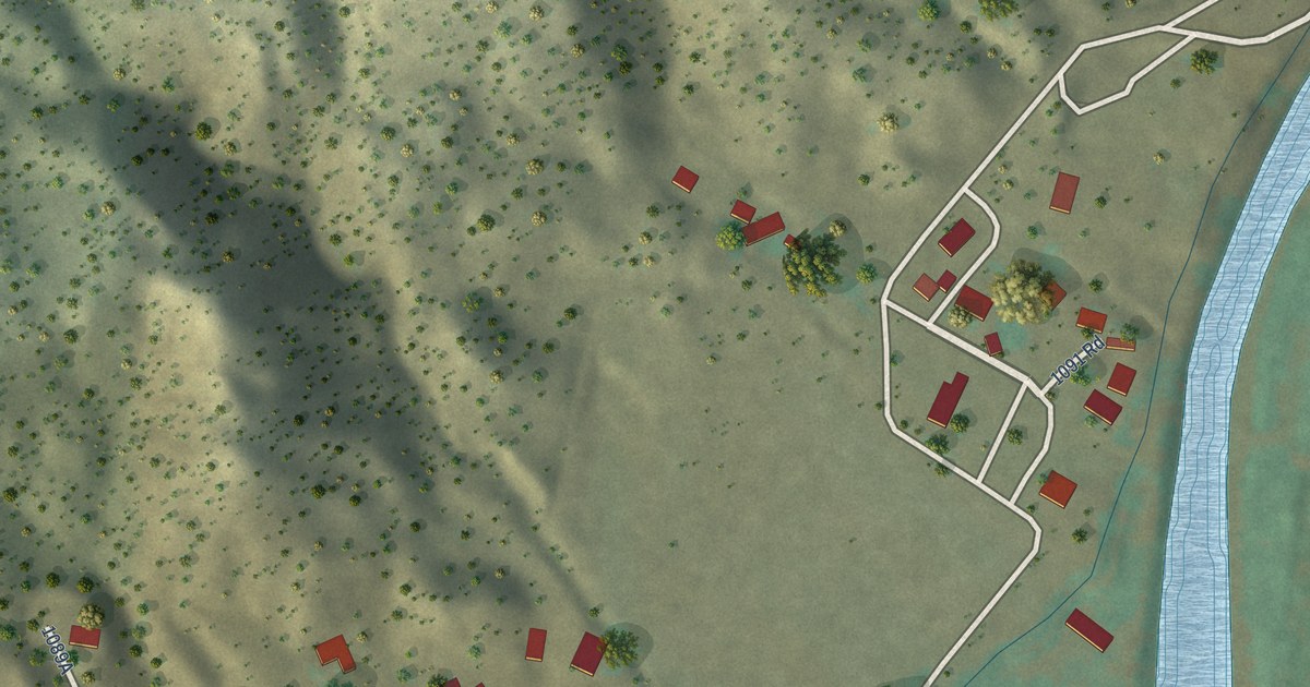 Map of Canova, New Mexico in 2026
