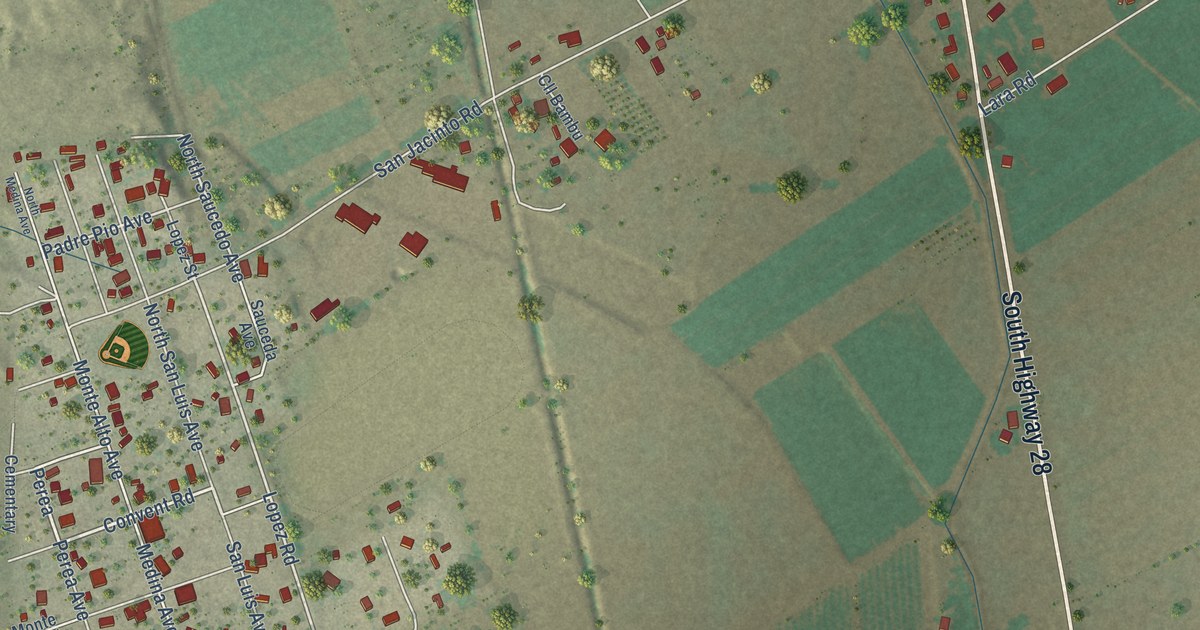 Map of Chamberino, New Mexico in 2026