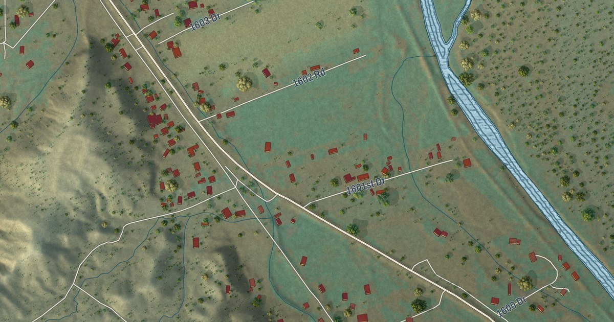 Map of Chili, New Mexico in 2026