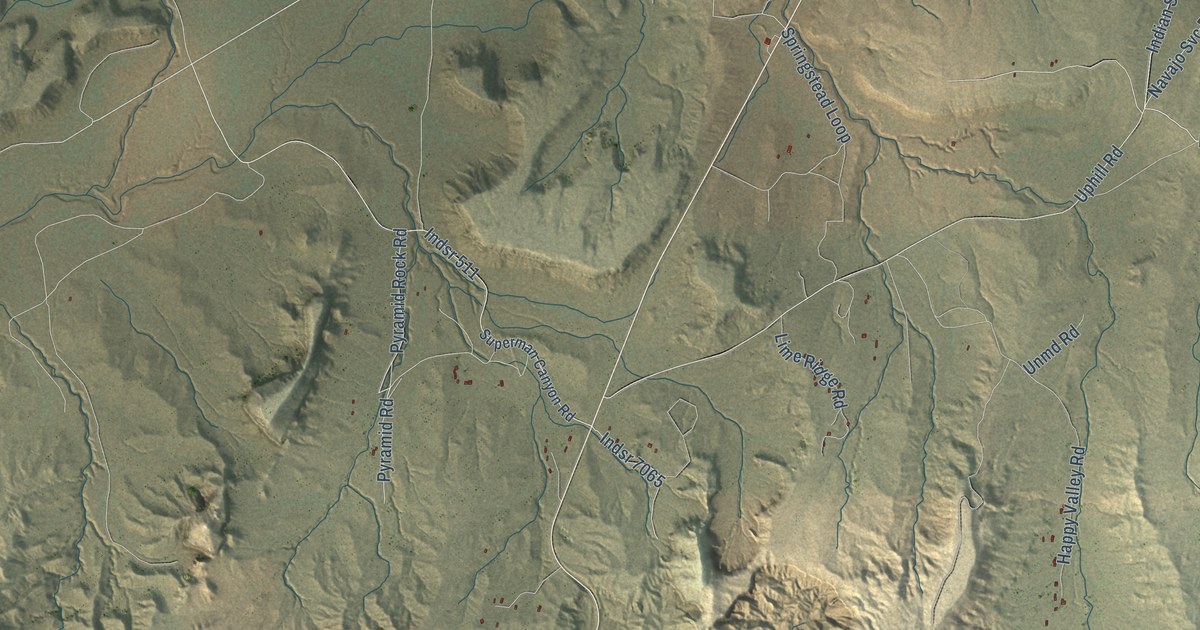 Map of Church Rock, New Mexico in 2026