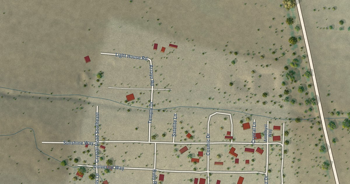 Map of City of the Sun, New Mexico in 2026