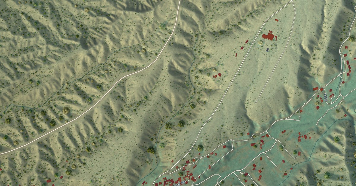 Map of Cordova, New Mexico in 2026