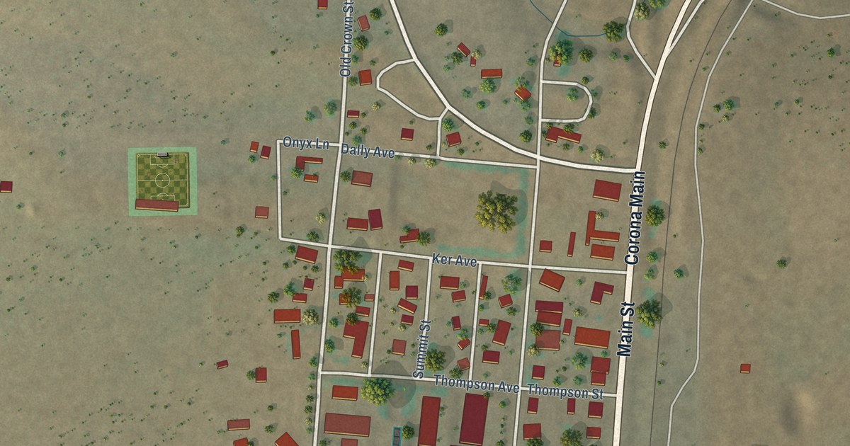 Map of Corona, New Mexico in 2026