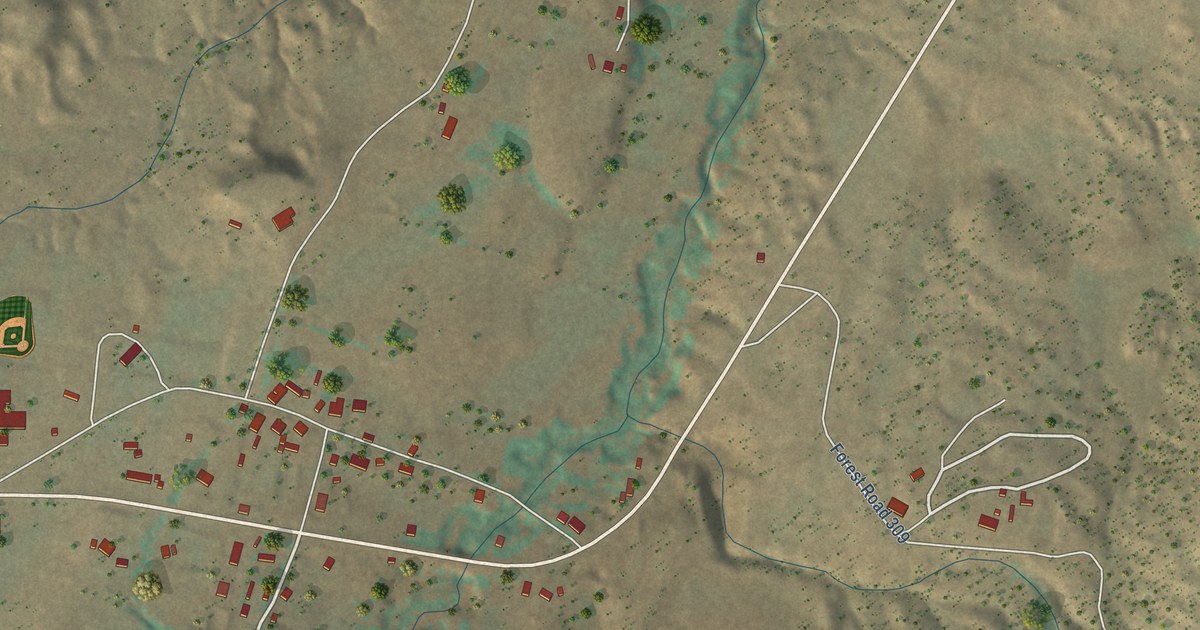 Map of Coyote, New Mexico in 2026