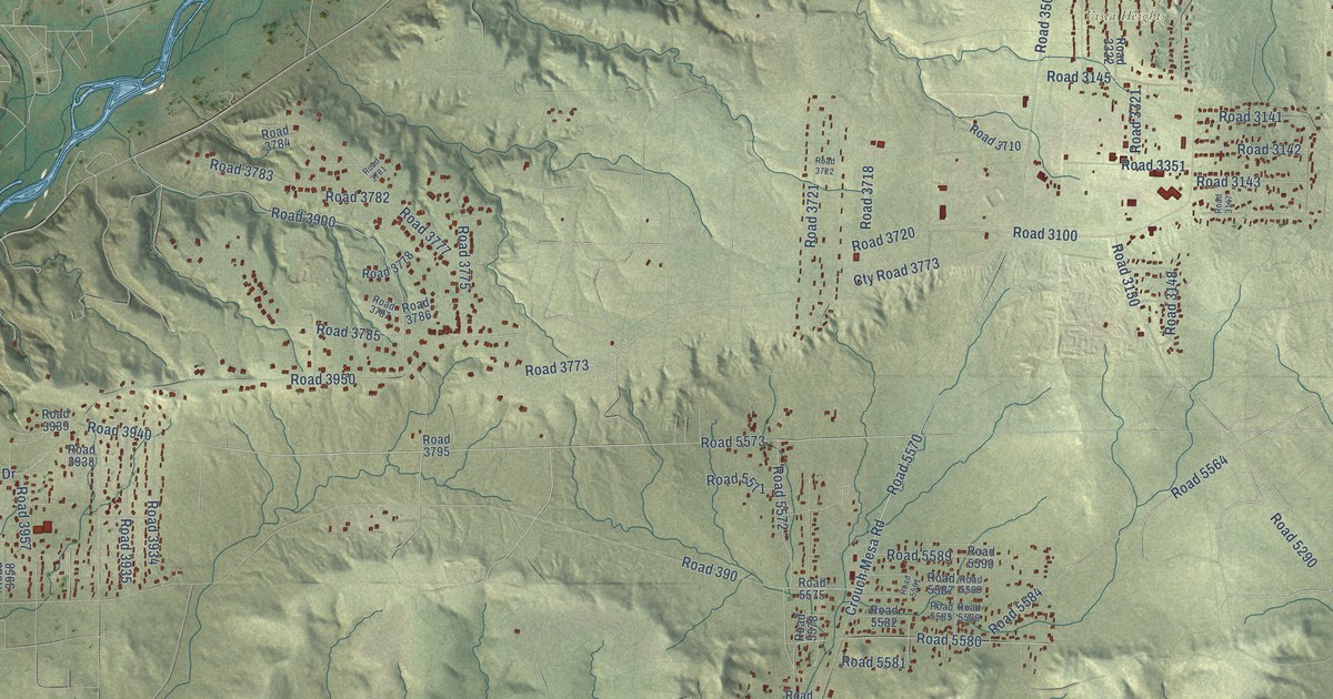 Map of Crouch Mesa, New Mexico in 2026