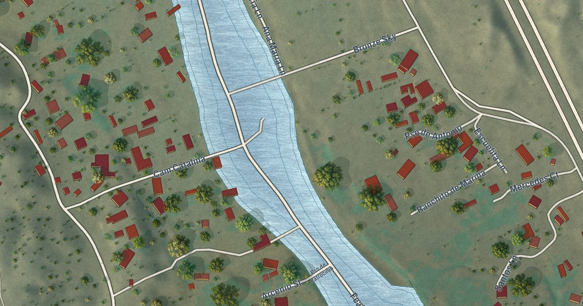 Map of Cuyamungue, New Mexico in 2026