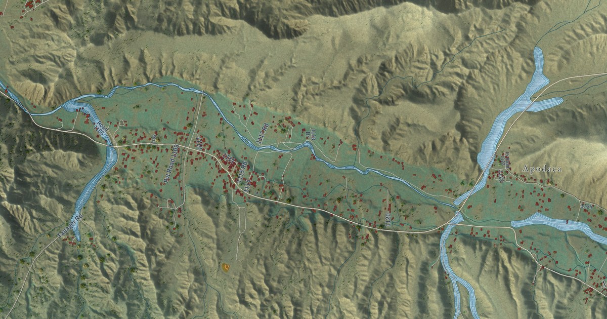 Map of Dixon, New Mexico in 2026