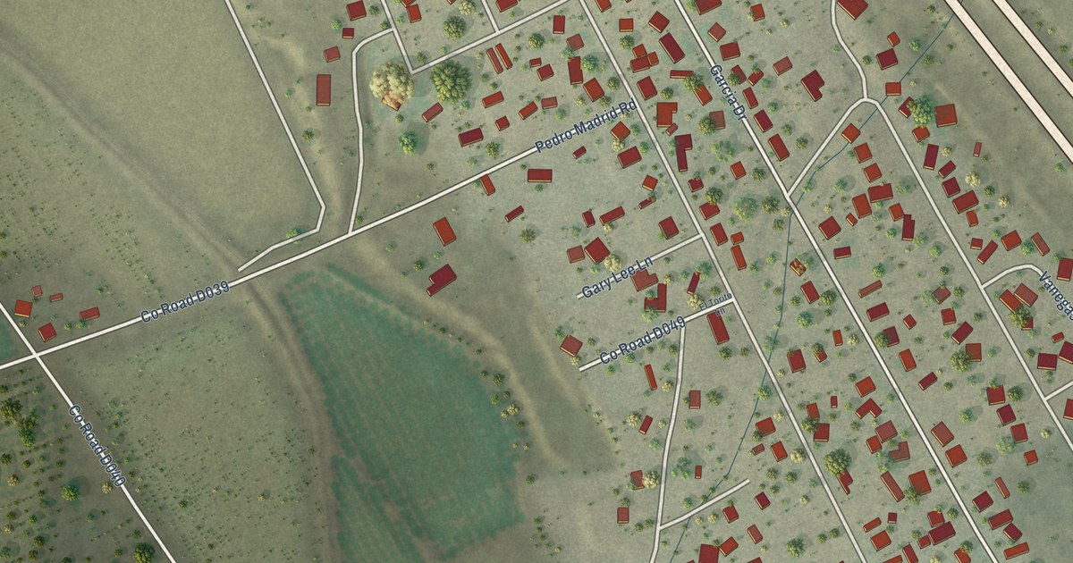 Map of Doña Ana, New Mexico in 2026