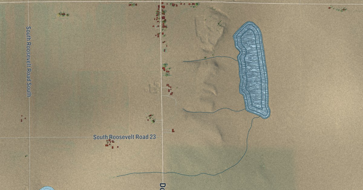 Map of Dora, New Mexico in 2026