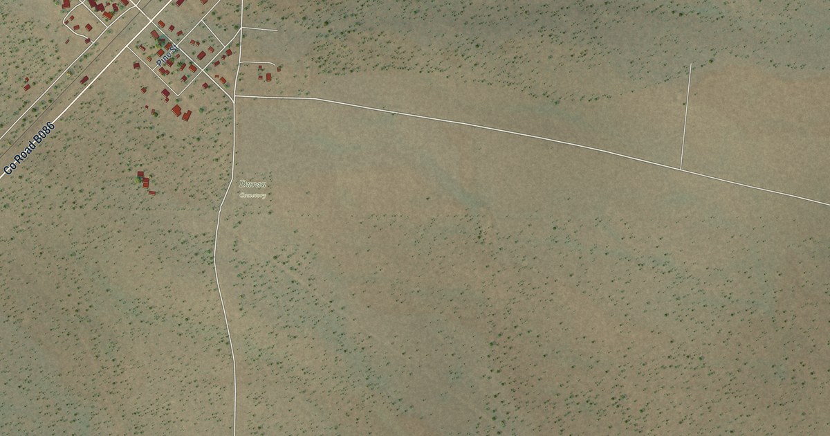 Map of Duran, New Mexico in 2026