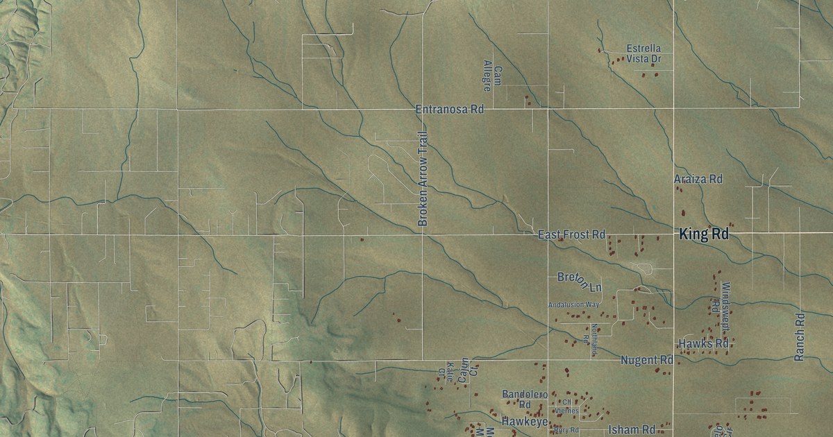 Map of Edgewood, New Mexico in 2026