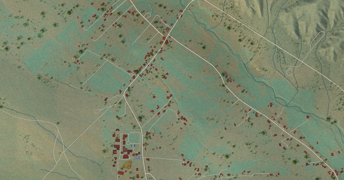 Map of El Rito, New Mexico in 2026